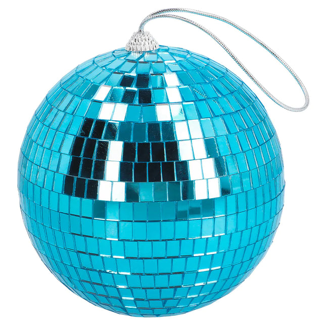 Discoball bleu 15cm