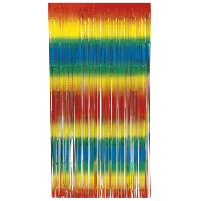 Rideau de porte arc-en-ciel 2m