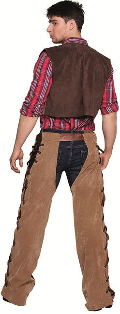 Costume de cow-boy marron