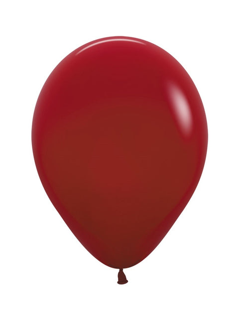 Ballons de baudruche rouge impérial 25cm 100pcs