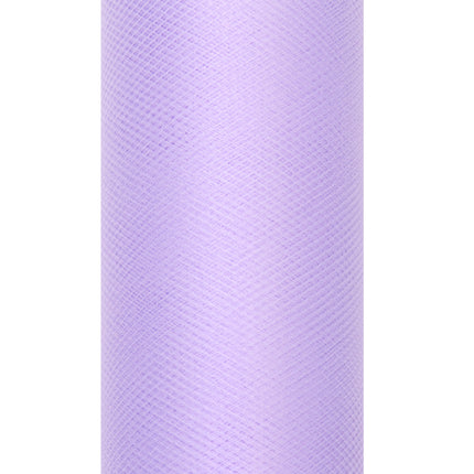 Rouleau de tulle violet 15cm 9m