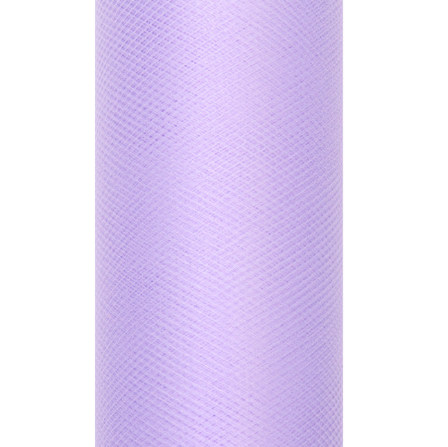 Rouleau de tulle violet 15cm 9m