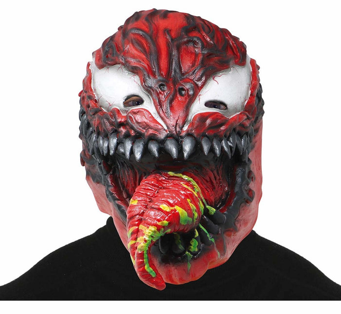 Masque d'Halloween rouge Monstre