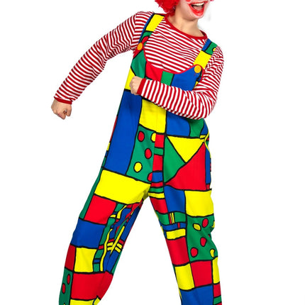 Costume de clown Mondrian Ladies