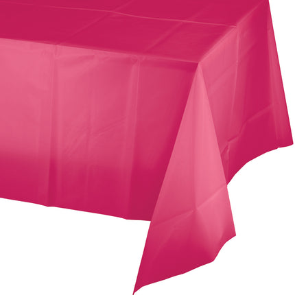 Nappe Fuchsia Plastique 2.74m