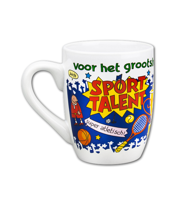 Mug Sports Talent 12cm