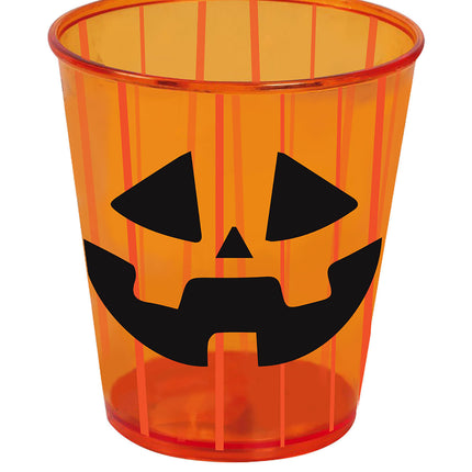 Coupe Halloween Citrouille 10cm