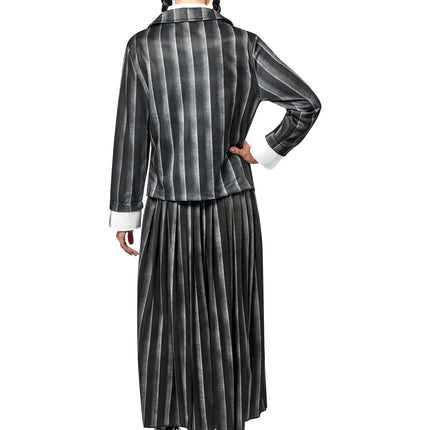 Costume d'Halloween Mercredi Uniforme Addams