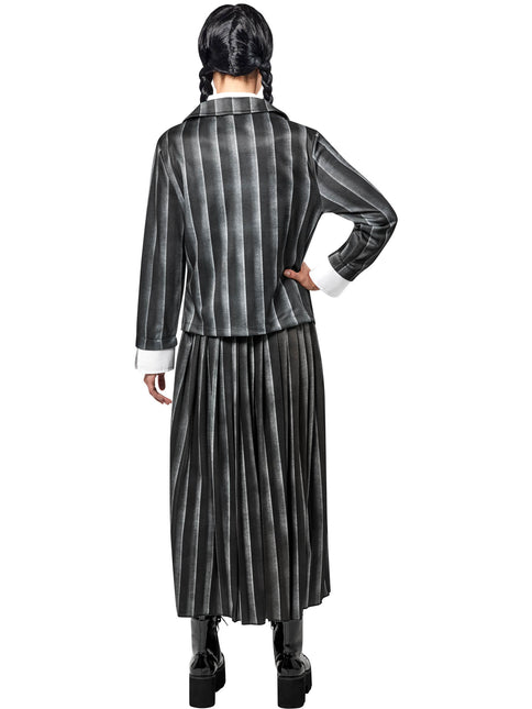 Costume d'Halloween Mercredi Uniforme Addams