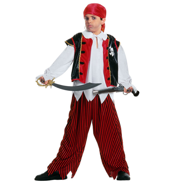 Costume de pirate garçon 4 pièces