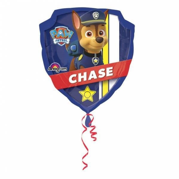 Ballon à l'hélium Paw Patrol Chase 63cm vide