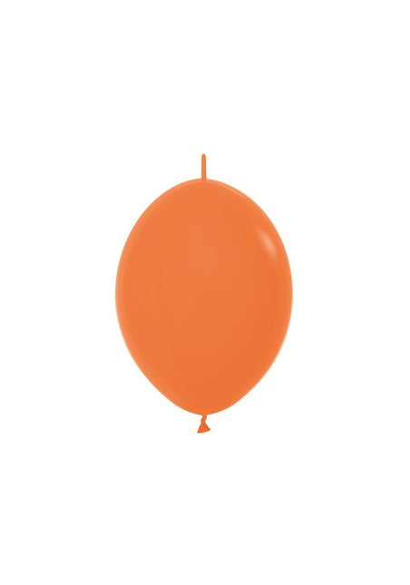 Ballons de baudruche Orange 15cm 50pcs