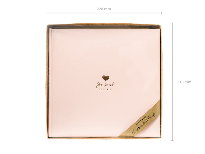 Livre d'or Sweet Memories 20.5cm