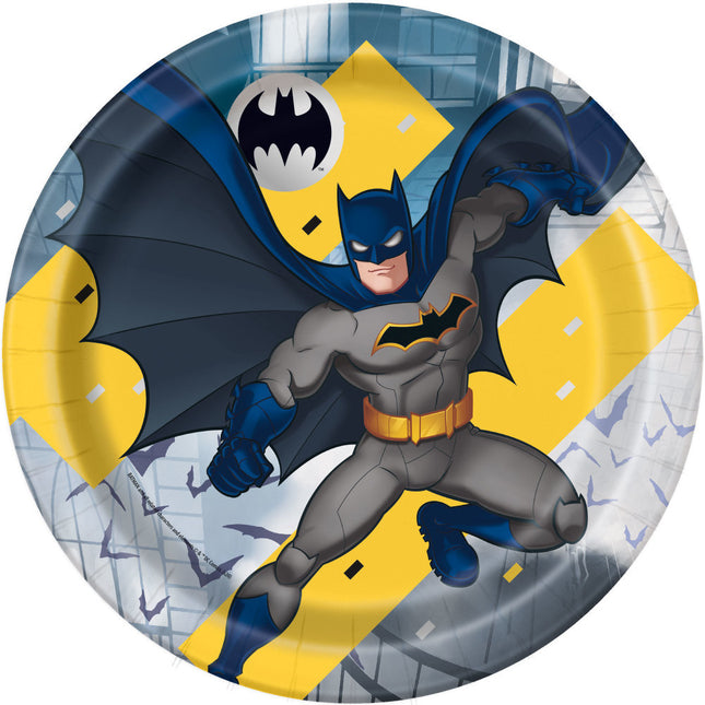 Assiettes Batman 23cm 8pcs