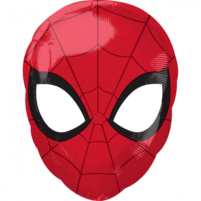 Tête de ballon en hélium Spiderman 43cm vide