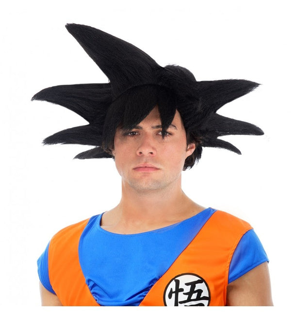 Perruque noire de Goku Saiyan Dragon Ball Z