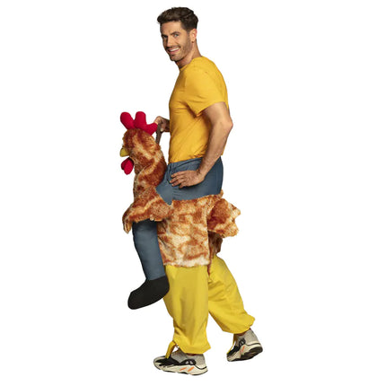 Costume de poulet Yellow Carry Me