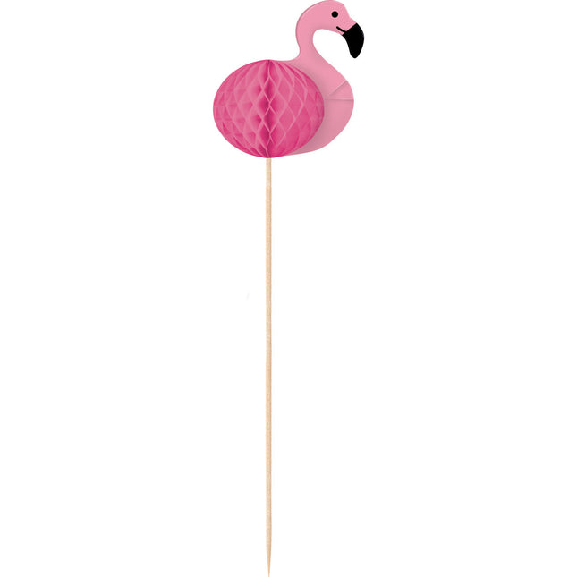 Bâtonnets à cocktail Flamingo 19cm 10pcs
