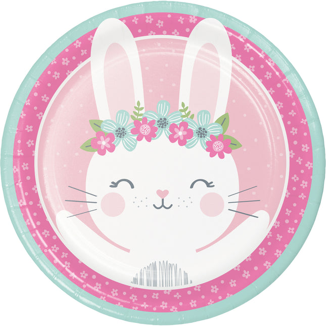 Assiettes Lapin 23cm 8pcs