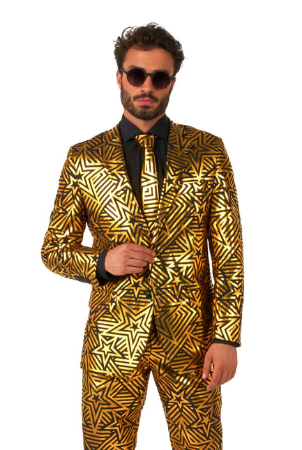 Costume étoile d'or Hommes OppoSuits