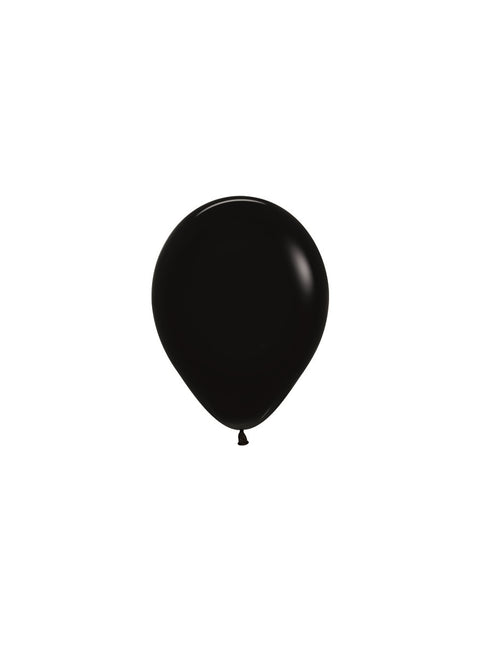 Ballons de baudruche noirs 12cm 50pcs