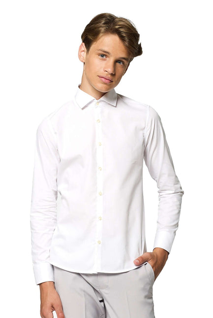 Chemise blanche Garçon Ado OppoSuits