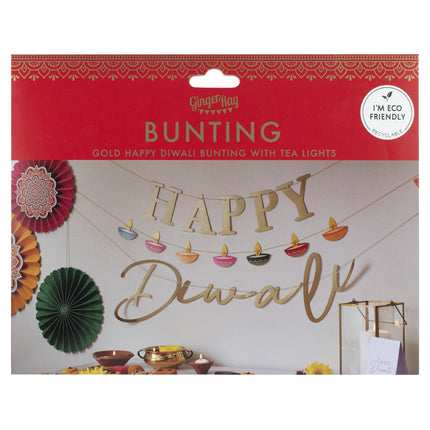 Guirlande de lettres Diwali 1.5m