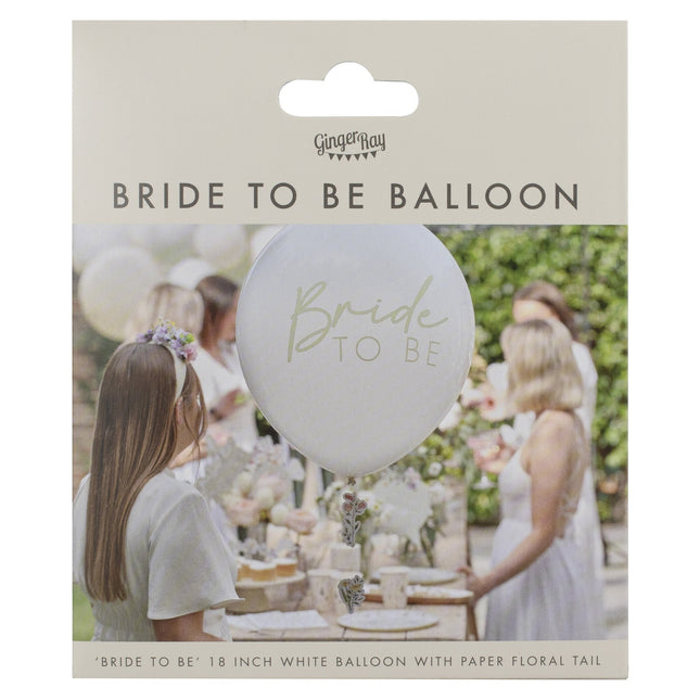 Ballon Bride To Be 45cm