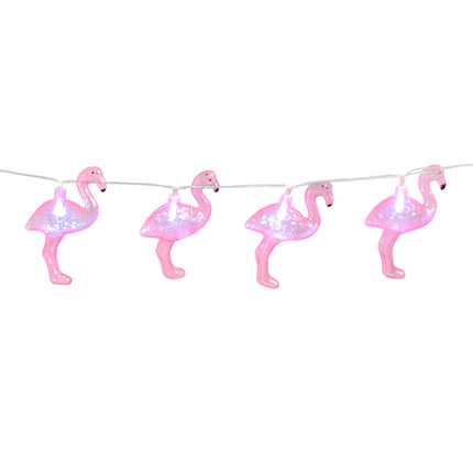 Guirlande lumineuse LED Flamingo 1.4m