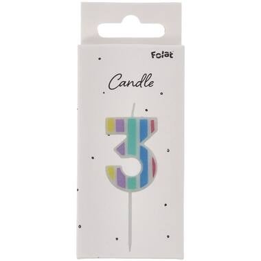 Bougie Pastel Figure 3 Multicolore