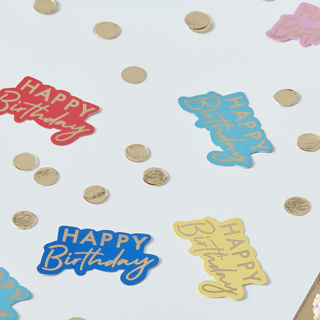 Confetti de table Happy Birthday 13gr