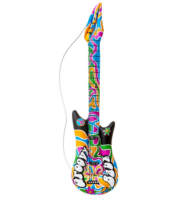 Hippie 60S Guitare gonflable 1.05m