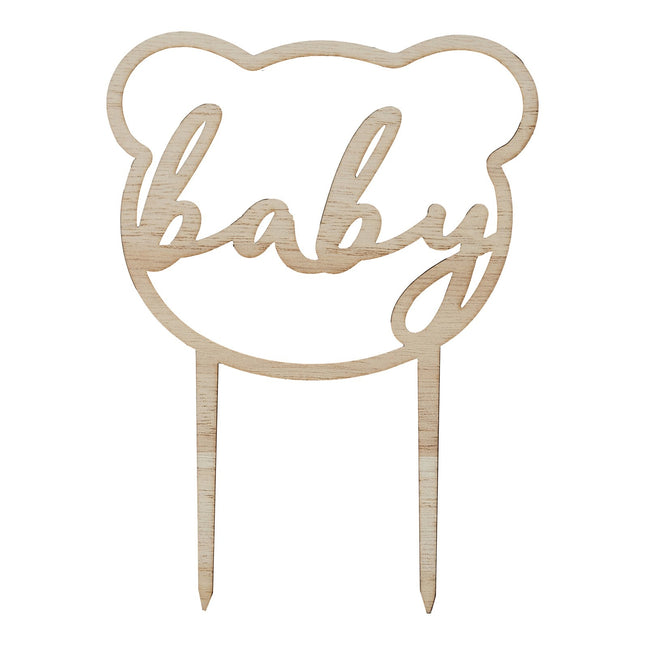 Dessus de gâteau Baby Wood 16cm