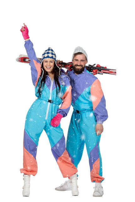 Combinaison de ski rétro pour femmes