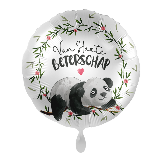 Panda Ballon à l'hélium Happy Birthday Vide
