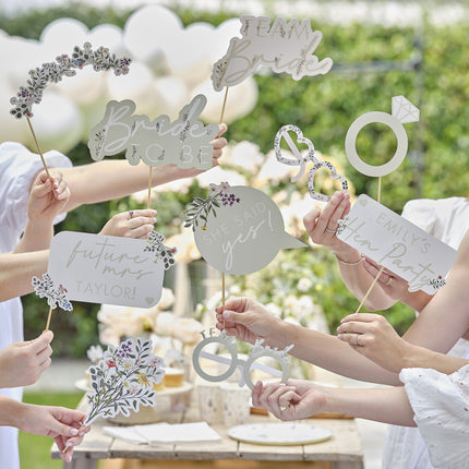 Accessoires pour le photobooth de l'enterrement de vie de garçon