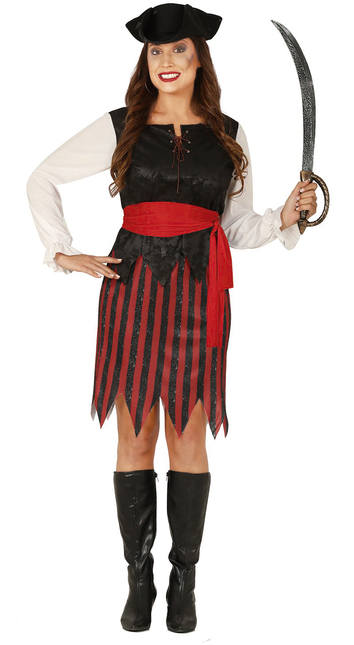 Costume de pirate 4 pièces pour femmes