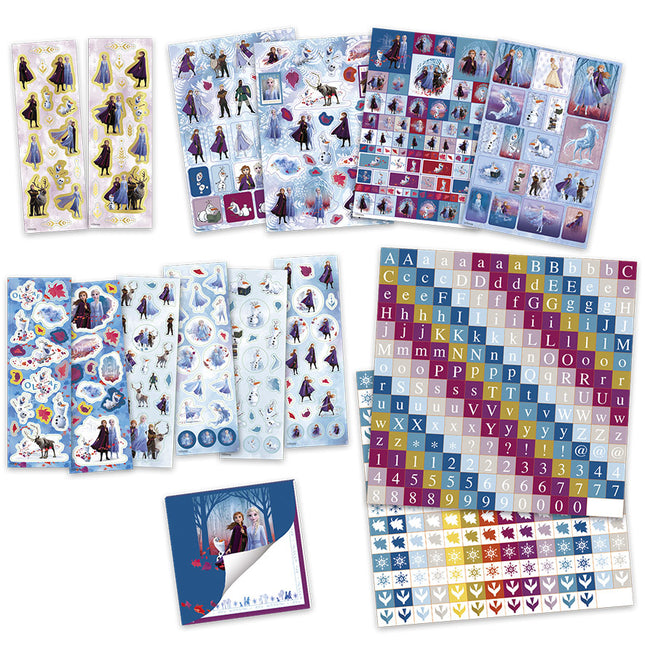 Jeu d'autocollants Frozen grand format