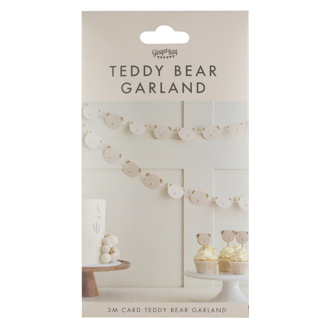 Guirlande de douche de bébé Teddy 3m