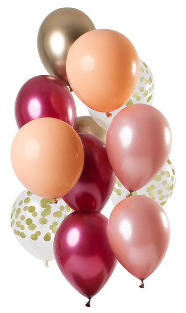 Jeu de ballons roses 30cm 12pcs