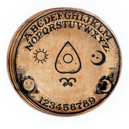 Assiettes Halloween Ouija 23cm 8pcs