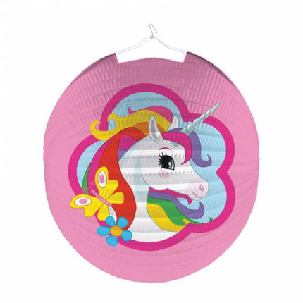 Lanterne Licorne Ampoule 25cm