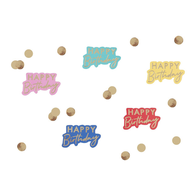 Confetti de table Happy Birthday 13gr