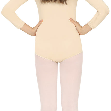 Justaucorps pour fille Beige