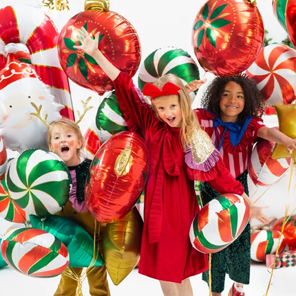 Ballon à l'hélium Père Noël vide 70cm