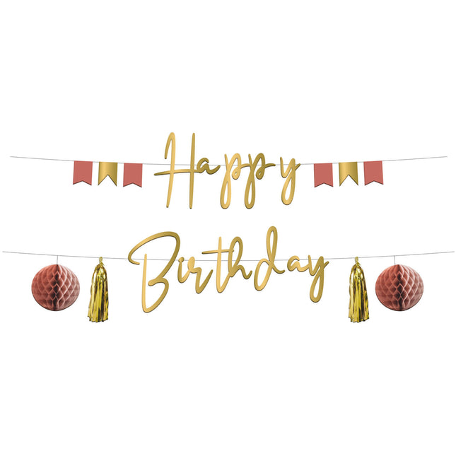 Happy Birthday Letterslinger Golden Dusk 1.5m