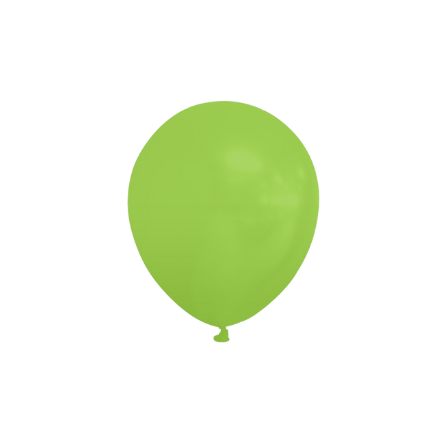 Ballons vert citron vert 13cm 100pcs