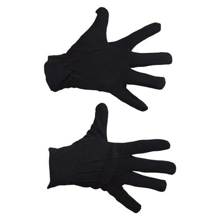 Gants Coton Noir Luxe