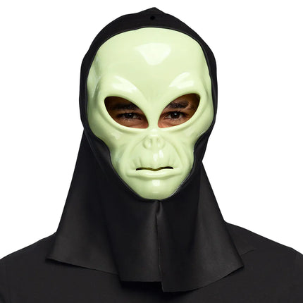 Masque d'Halloween Alien vert