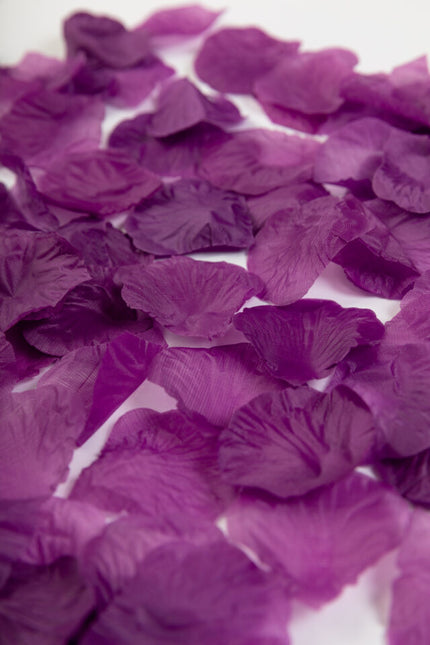 Pétales de roses violettes 500pcs